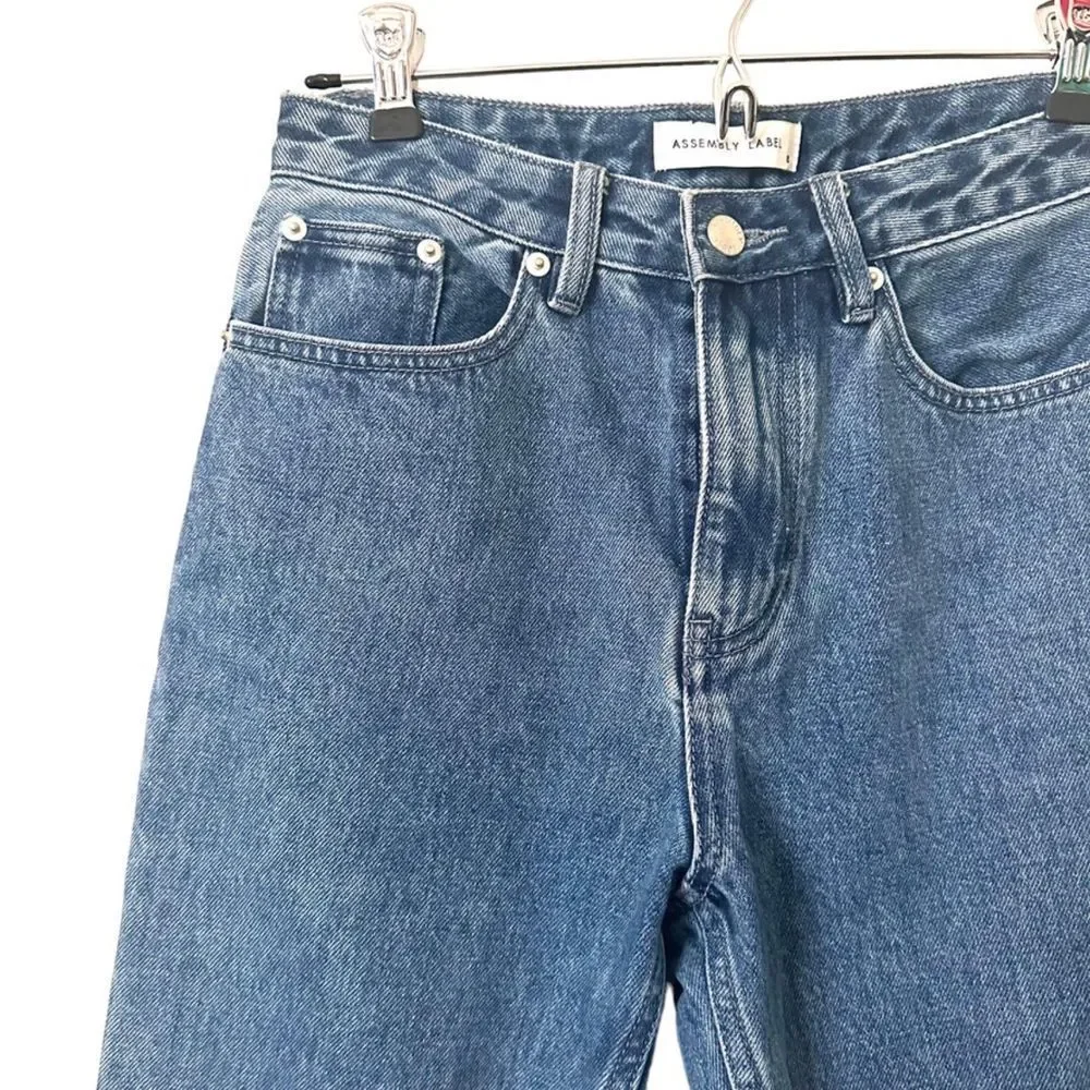 ASSEMBLY LABEL Slim Fit‎ High Waist Denim Sz 8 (S)